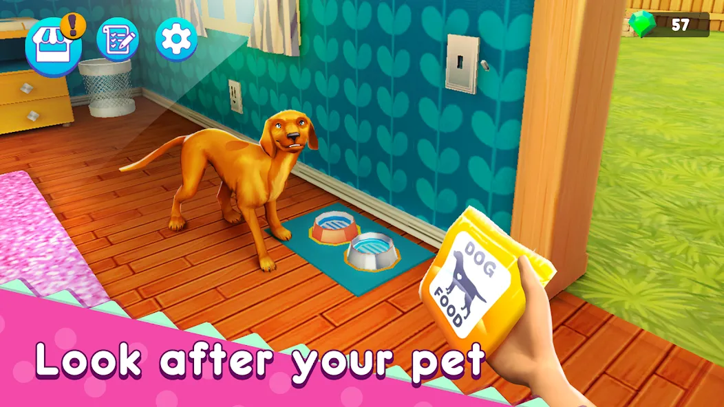 Скачать взлом Mother Simulator: Family life [MOD: безлимитные деньги и всё открыто] — скриншот 4