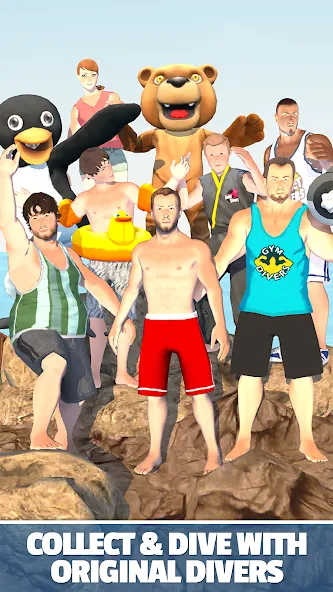 Flip Diving [MOD: безлимитные деньги и все персонажи] (Бесплатно / APK) — скриншот 4