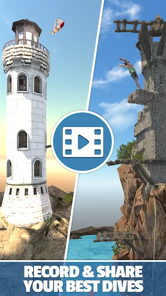 Flip Diving [MOD: безлимитные деньги и все персонажи] (Бесплатно / APK) — скриншот 5