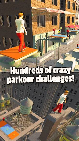 Flip Runner [MOD: безлимитные деньги и все уровни] — Скачать бесплатно (APK) — скриншот 1