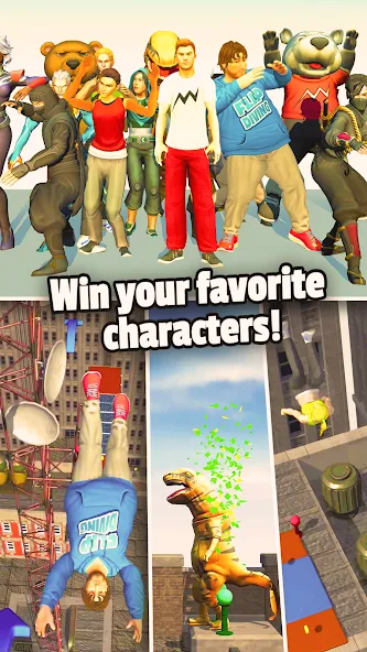 Flip Runner [MOD: безлимитные деньги и все уровни] — Скачать бесплатно (APK) — скриншот 4