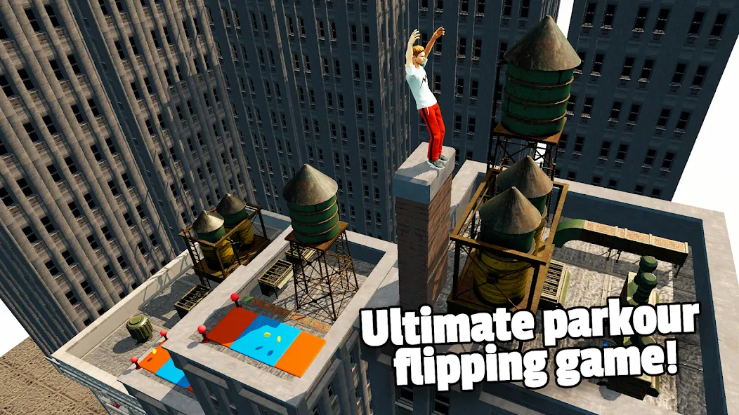 Flip Runner [MOD: безлимитные деньги и все уровни] — Скачать бесплатно (APK) — скриншот 5