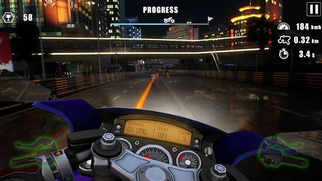 Скачать Moto Bike Race : Driving Car [MOD: безлимитные деньги и топливо] — скриншот 2