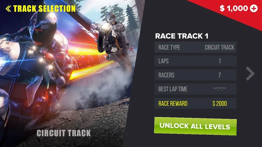 Скачать Moto Bike Race : Driving Car [MOD: безлимитные деньги и топливо] — скриншот 4
