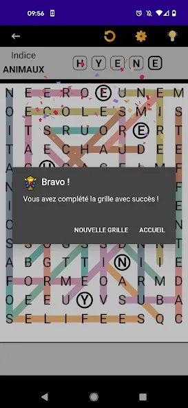 Mots Mêlés Français [MOD: без рекламы и подсказки бесплатно] — Скачать бесплатно (APK) — скриншот 2