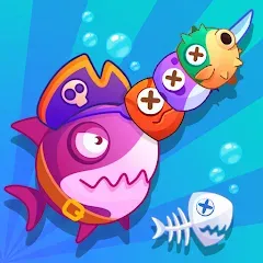 Sword Shark.io - Hungry Shark [MOD: много денег и алмазов] (Бесплатно / APK)