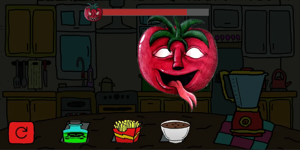 Взломанная Mr Hungry Tomato [MOD: больше монет и все уровни открыты] на Андроид — скриншот 4
