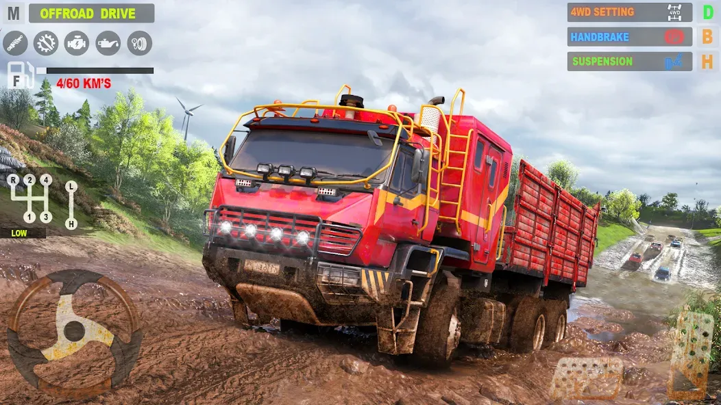 Offroad Mudrunner Games 3D [MOD: безлимитные деньги и топливо] — Скачать бесплатно (APK) — скриншот 4