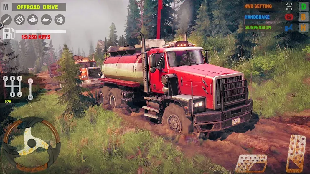 Offroad Mudrunner Games 3D [MOD: безлимитные деньги и топливо] — Скачать бесплатно (APK) — скриншот 5