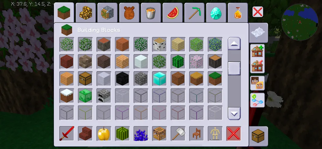 Скачать MultiCraft — Build and Mine! [MOD: безлимитные ресурсы и всё открыто] на телефон — скриншот 4