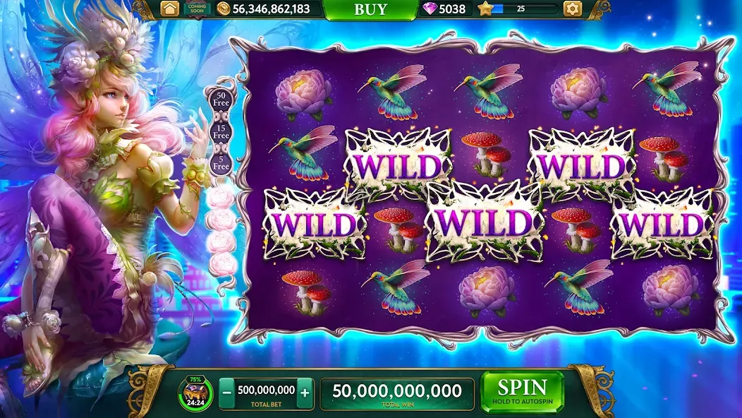 Скачать ARK Casino - Vegas Slots Game [MOD: безлимитные фишки и джекпоты] на телефон — скриншот 5