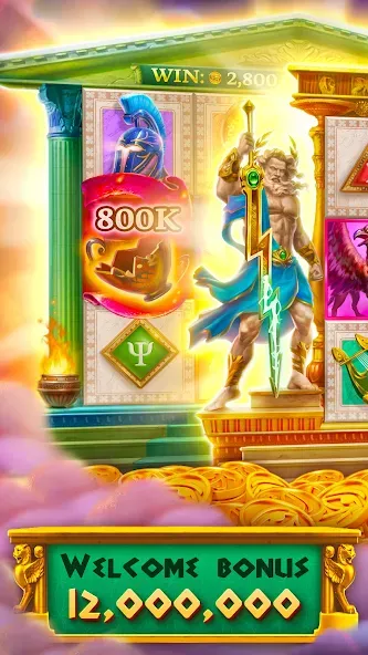 Скачать Slots Era - Jackpot Slots Game [MOD: безлимитные монеты и джекпоты] — скриншот 1