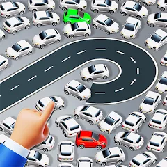 Скачать Parking Jam: Car Parking Games [MOD: без рекламы и все уровни открыты]