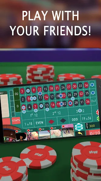 Скачать Roulette Royale - Grand Casino [MOD: безлимитные фишки и vip-доступ] — скриншот 1