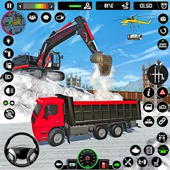 Скачать Excavator Simulator Crane Game [MOD: безлимитные деньги и топливо]