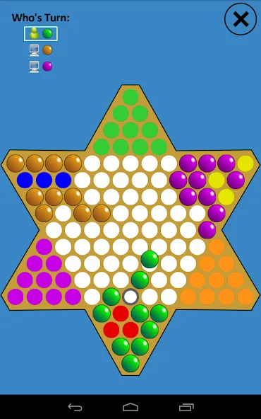 Взломанная Chinese Checkers Touch [MOD: улучшенная версия с новыми функциями] на Андроид — скриншот 5