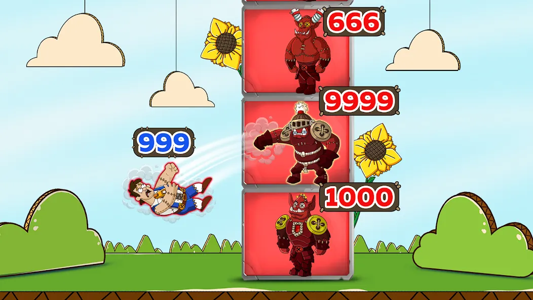 Скачать взлом Hustle Castle: Medieval games [MOD: много ресурсов и быстрая прокачка] — скриншот 2