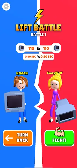 Lifting Hero [MOD: много силы и быстрый прогресс] (Бесплатно / APK) — скриншот 5