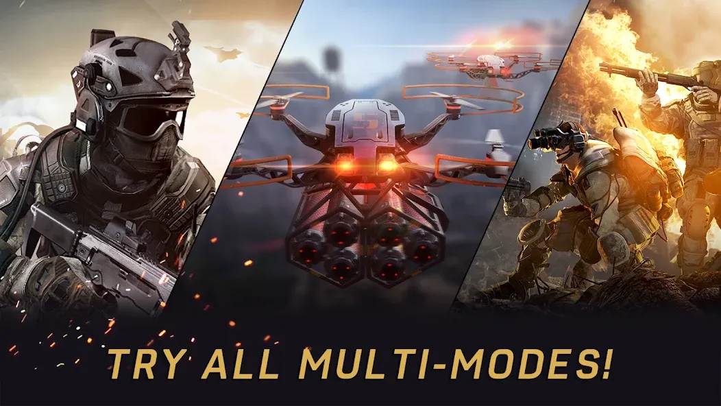 Скачать Warface GO: FPS shooting games [MOD: много денег и открыто всё] — скриншот 2