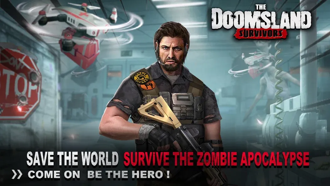 Скачать The Doomsland: Survivors [MOD: безлимитные ресурсы и здоровье] — скриншот 1
