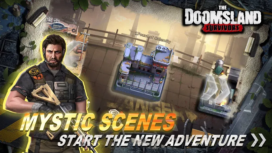 Скачать The Doomsland: Survivors [MOD: безлимитные ресурсы и здоровье] — скриншот 5