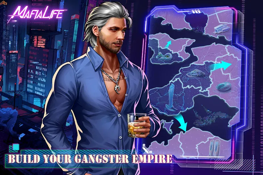 Mafia Life: Underworld [MOD: безлимитные деньги и оружие] — Скачать бесплатно (APK) — скриншот 1