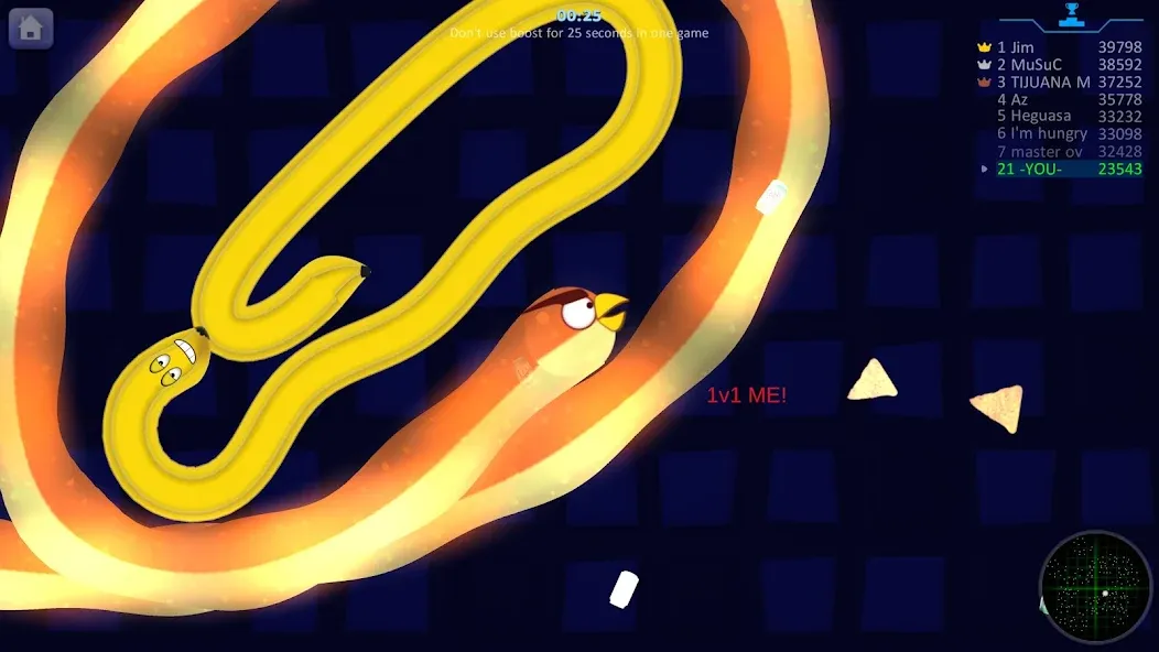 Snake Hunt: Worm io Games Zone [MOD: безлимитные деньги и усиленные бонусы] последняя версия — скриншот 4