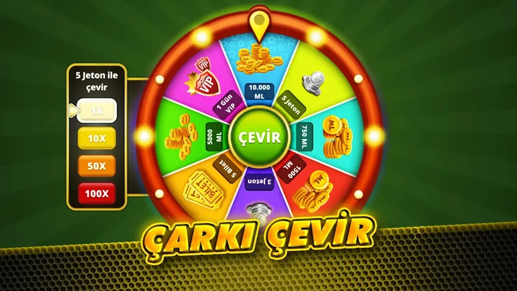 Çanak Okey - Mynet [MOD: безлимитные монеты и усиленные бонусы] (Бесплатно / APK) — скриншот 3