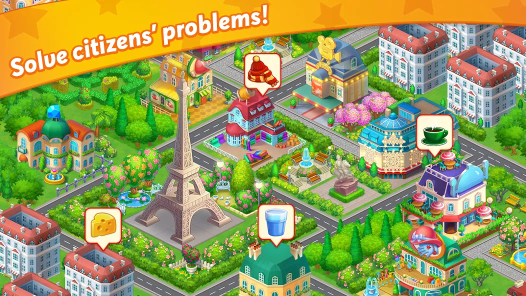 Paris: City Adventure [MOD: безлимитные деньги и энергия] последняя версия — скриншот 2