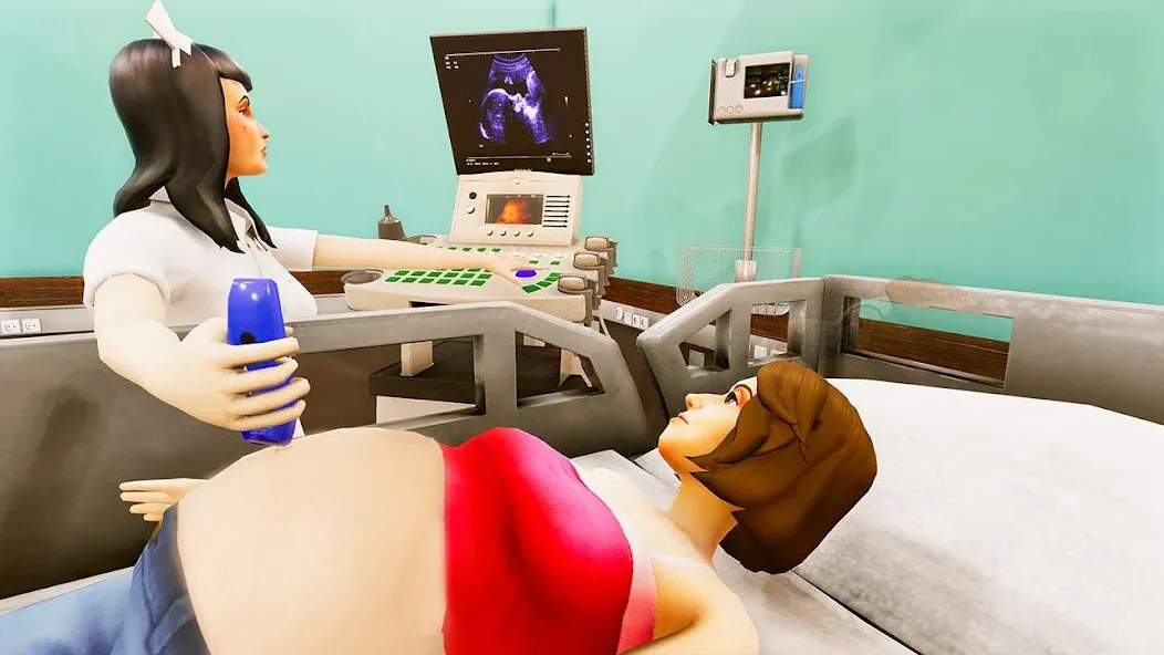 Virtual Pregnant Mom Baby Care [MOD: безлимитные деньги и всё открыто] на Андроид — скриншот 2