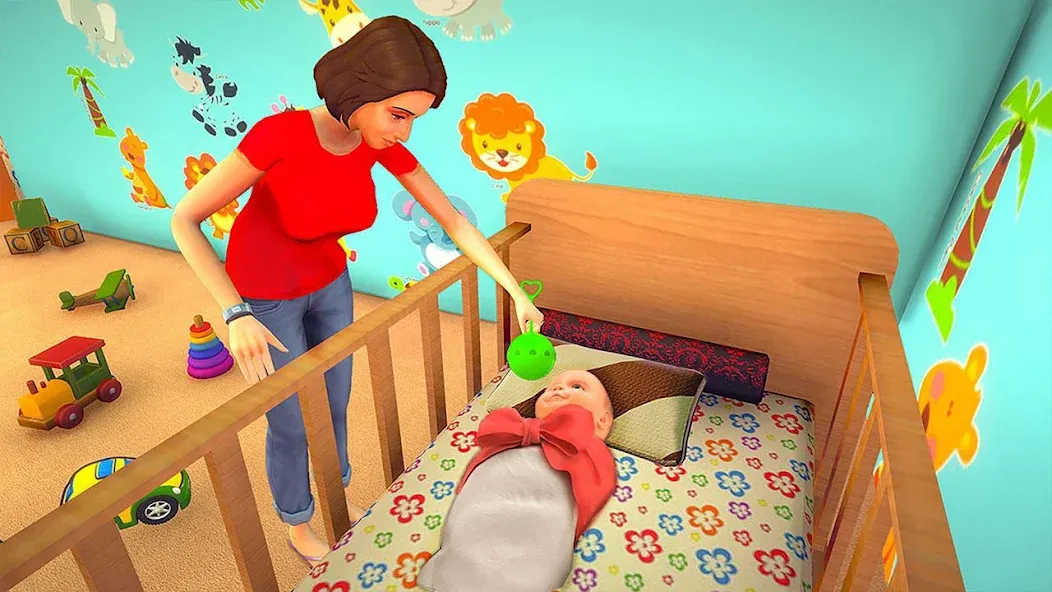 Virtual Pregnant Mom Baby Care [MOD: безлимитные деньги и всё открыто] на Андроид — скриншот 4