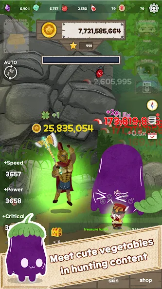 Взломанная Woodcutter: Idle Clicker [MOD: много денег и быстрый прогресс] на Андроид — скриншот 5