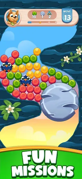 Farm Blast - Merge & Pop [MOD: безлимитные деньги и ходы] — Скачать бесплатно (APK) — скриншот 1