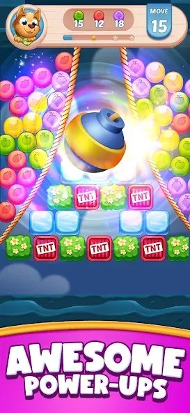 Farm Blast - Merge & Pop [MOD: безлимитные деньги и ходы] — Скачать бесплатно (APK) — скриншот 3