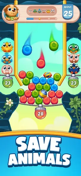 Farm Blast - Merge & Pop [MOD: безлимитные деньги и ходы] — Скачать бесплатно (APK) — скриншот 4
