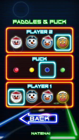Glow Hockey [MOD: неограниченные шайбы и все столы открыты] — Скачать бесплатно (APK) — скриншот 4