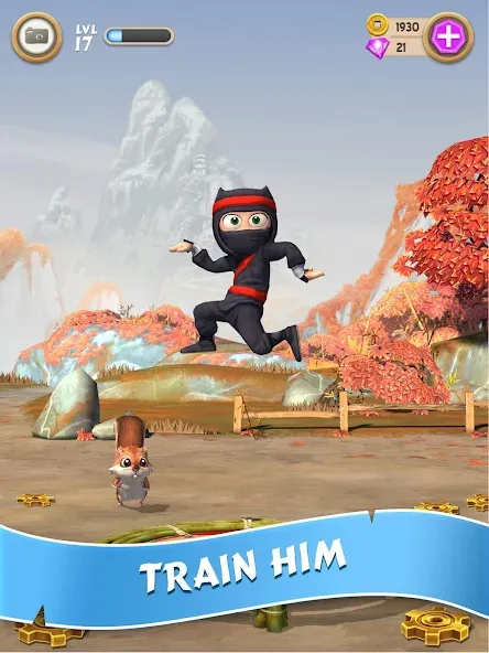 Clumsy Ninja [MOD: безлимитные монеты и энергия] — Скачать бесплатно (APK) — скриншот 2