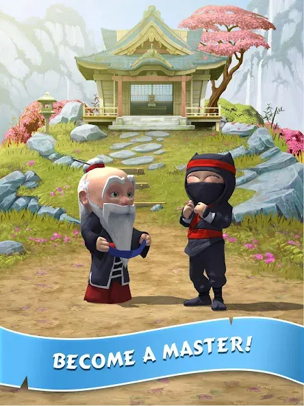 Clumsy Ninja [MOD: безлимитные монеты и энергия] — Скачать бесплатно (APK) — скриншот 4