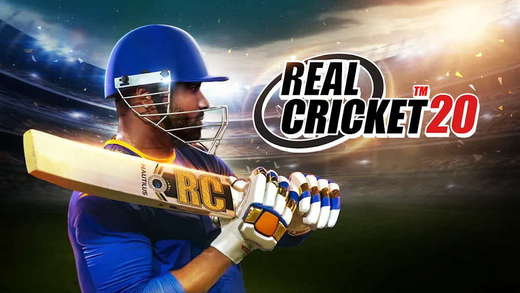Real Cricket™ 20 [MOD: безлимитные деньги и открытые команды] последняя версия — скриншот 1