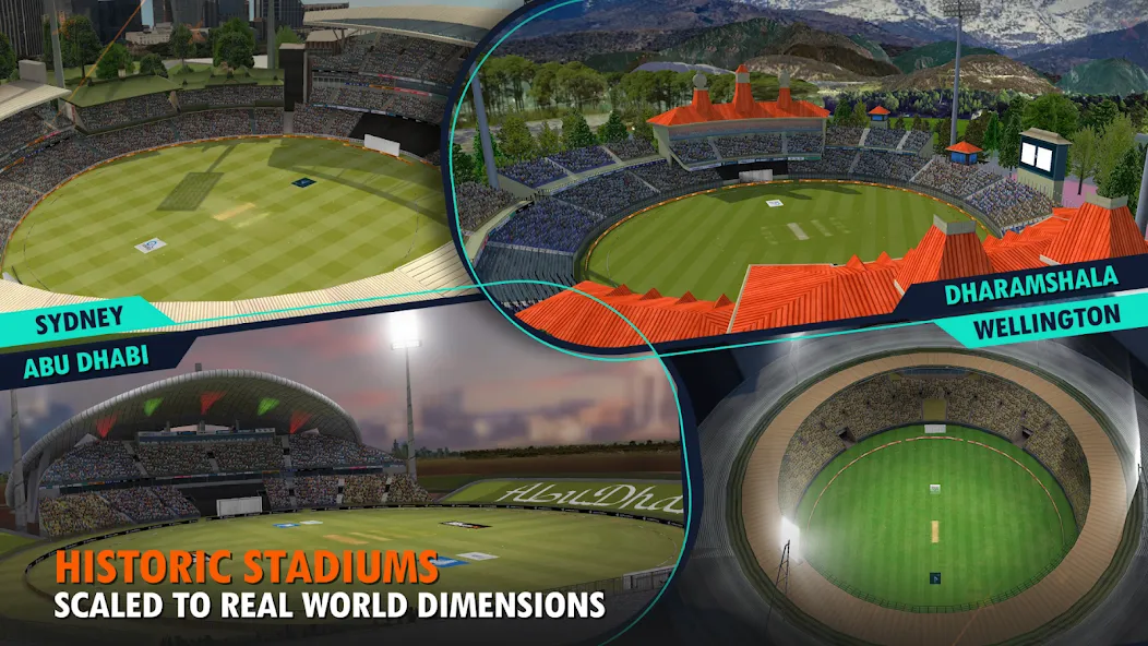 Скачать Real Cricket™ 24 [MOD: безлимитные монеты и открытые команды] на телефон — скриншот 5