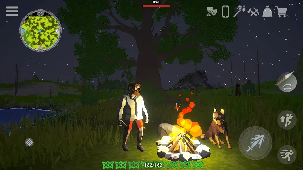 Взломанная Unlucky Tale RPG Survival [MOD: выживание с неограниченными ресурсами] на Андроид — скриншот 1