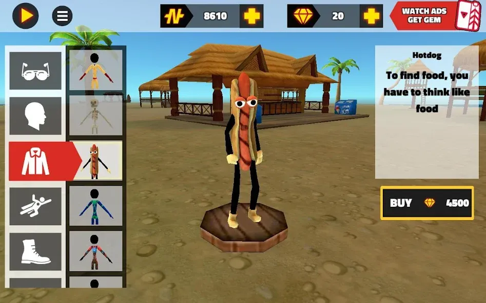 Взломанная Stick Superhero [MOD: безлимитные деньги и усиленный герой] на Андроид — скриншот 5
