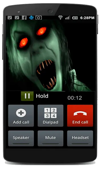 Ghost Call (Prank] [MOD: безлимитные призрачные звонки без рекламы] на Андроид — скриншот 3