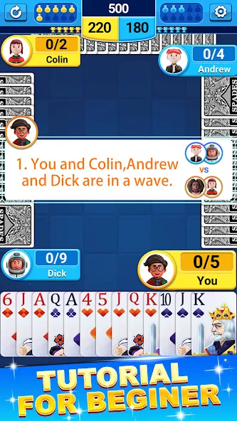 Spades [MOD: безлимитные монеты и подсказки] (Бесплатно / APK) — скриншот 3