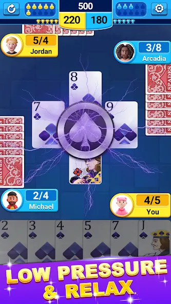 Spades [MOD: безлимитные монеты и подсказки] (Бесплатно / APK) — скриншот 5