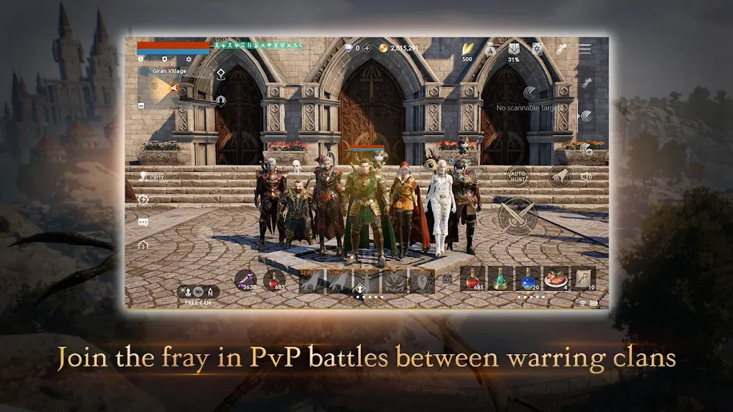 Lineage2M [MOD: безлимитные ресурсы и ускоренная прокачка] на Андроид — скриншот 1