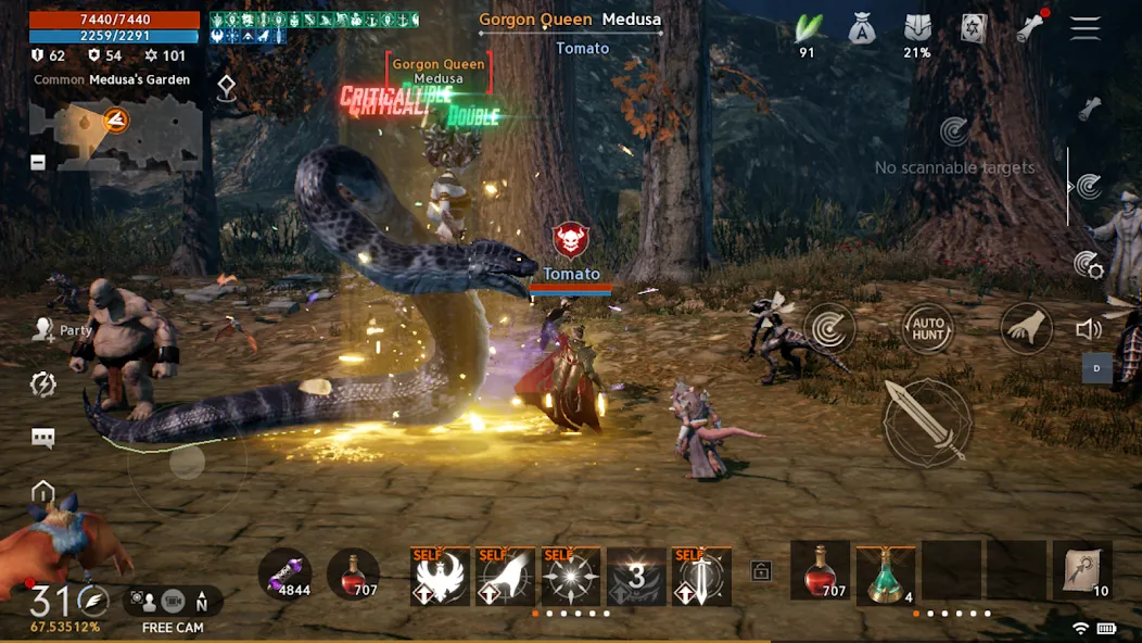 Lineage2M [MOD: безлимитные ресурсы и ускоренная прокачка] на Андроид — скриншот 4