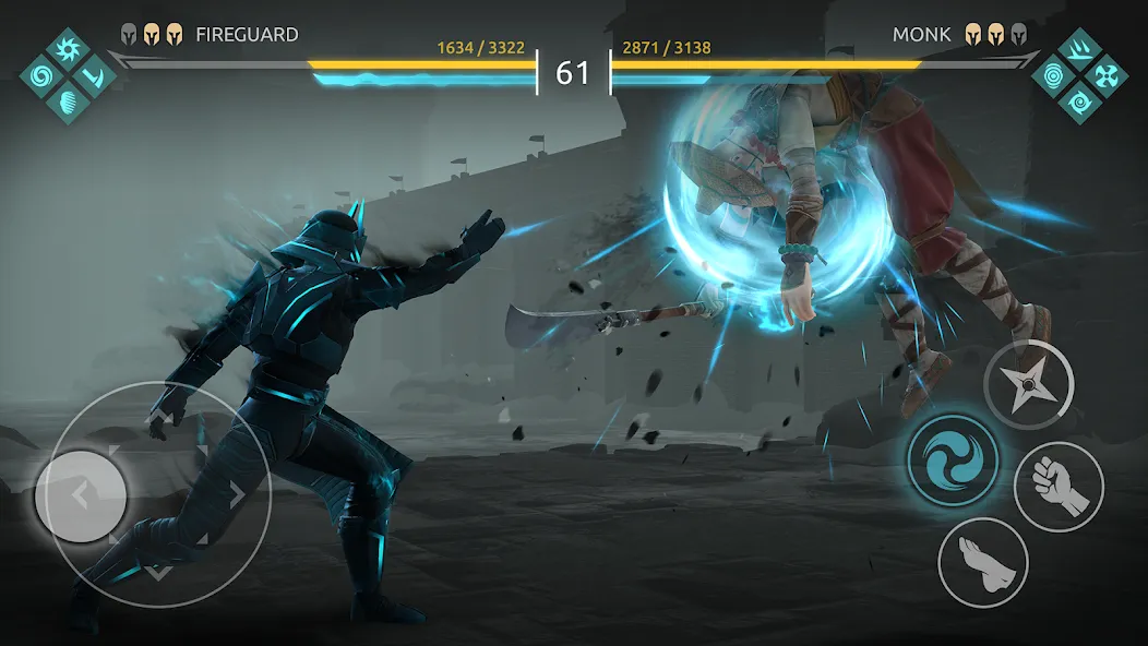Shadow Fight 4: Arena [MOD: безлимитные монеты и алмазы] — Скачать бесплатно (APK) — скриншот 3