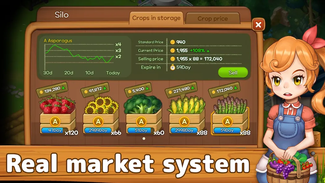 Real Farm : Save the World [MOD: безлимитные деньги и ресурсы] — Скачать бесплатно (APK) — скриншот 3