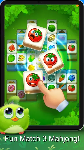 Tile Wings: Offline Match 3 [MOD: безлимитные монеты и жизни] на Андроид — скриншот 1